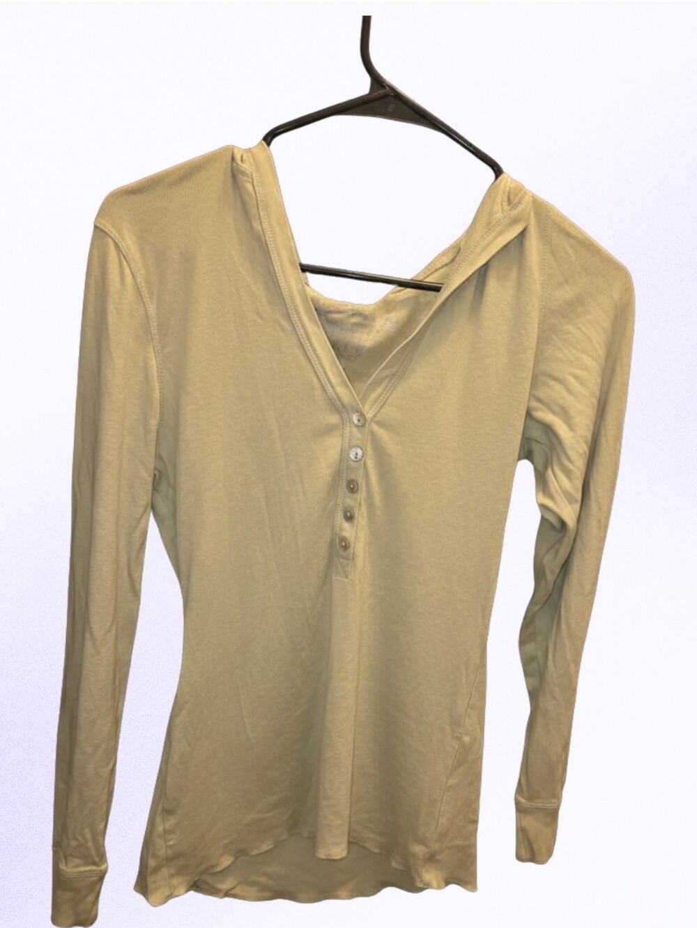 Women's Lightweight Henley Long-Sleeve Top